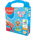 Fingermalfarben Color'Peps, 80ml, 4 Stück, sortiert MAPED M812510 MAPED 812510 Color´Peps