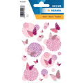 Sticker Schmetterlingsblume, Silberprägung, 26 Stück HERMA 15227 HERMA 15227 DECOR