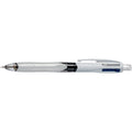 Mehrfarb-Druckkugelschreiber 4 Colours® 3+1 HB, 0,4/0,7 mm, grau BIC 942104 BIC 942104  4Colours