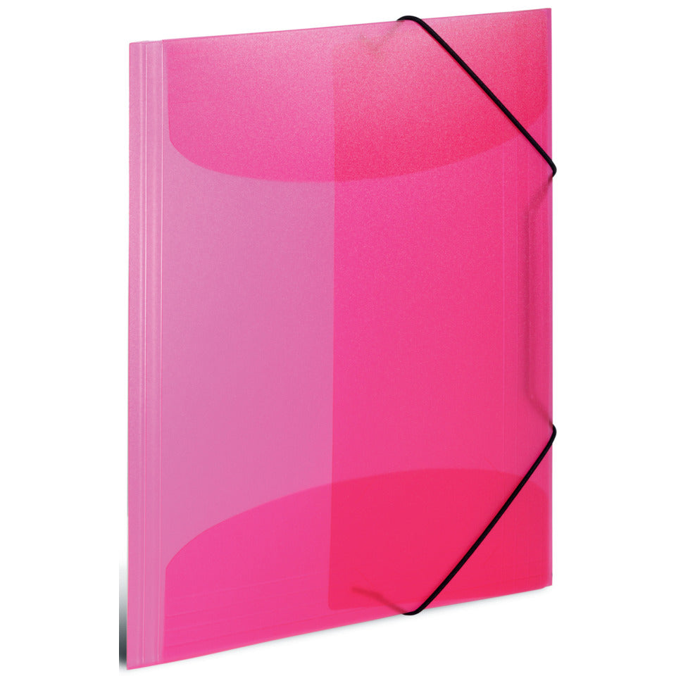 Sammelmappe, A4, PP, transluzent/pink HERMA 19505 HERMA 19505 pink