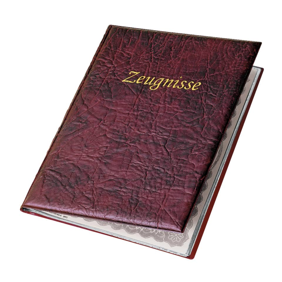 Zeugnismappe, A4, rot VELOFLEX 4401 820 VELOFLEX 4401820 Kunststoff
