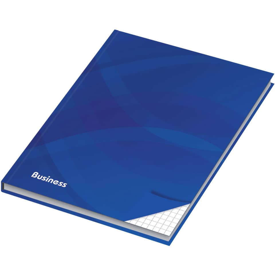 Notizbuch "Business blau", A4, 96 Blatt, kariert RNK 46499 RNK 46499 96Bl kariert