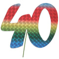 Jubiläumszahl 40, bunt  2514040
