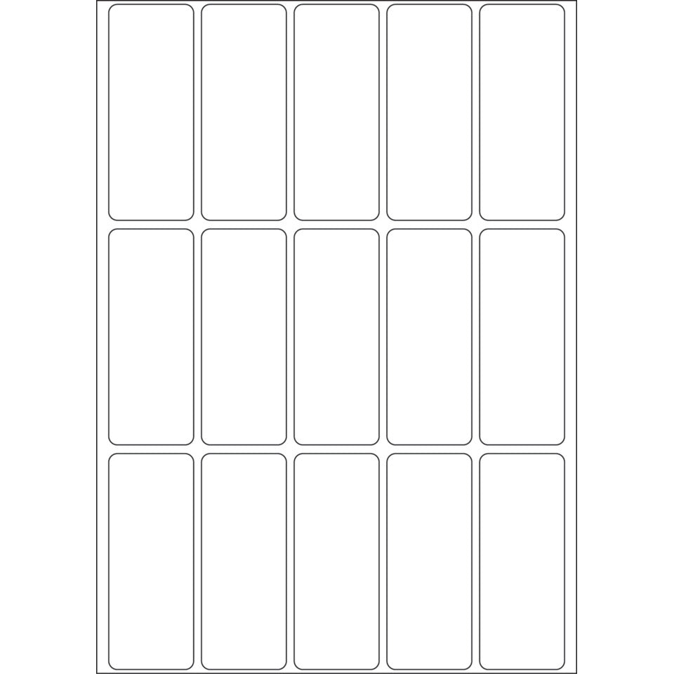 Etiketten permanent, 20x50mm, 480 Stück, weiß HERMA 2410 HERMA 2410 permanent haftend