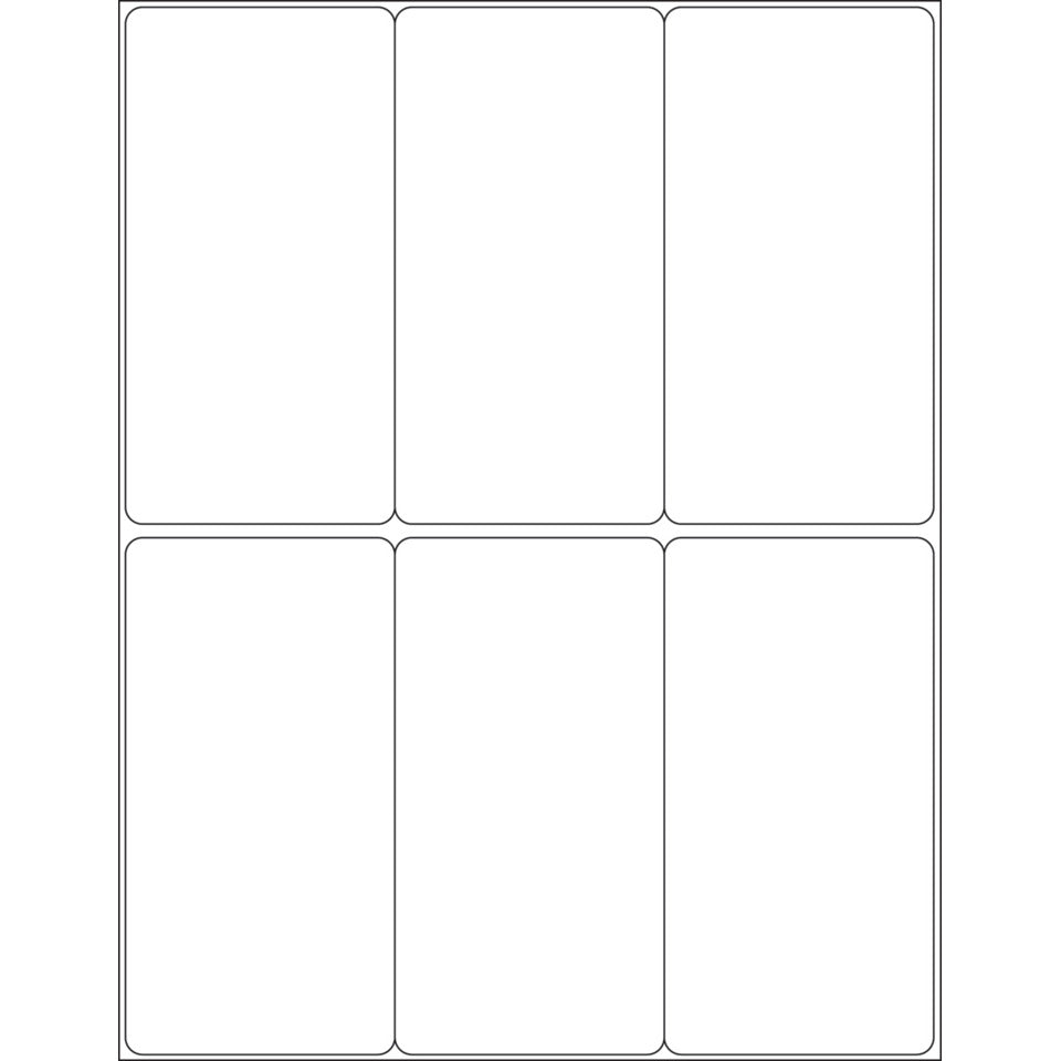 Etiketten permanent, 40x75mm, 192 Stück, weiß HERMA 2590 HERMA 2590 permanent haftend