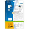 Etiketten Premium permanent, 66x33,8mm, 600 Stück, weiß HERMA 5053 HERMA 5053  600 Stück permanent haftend