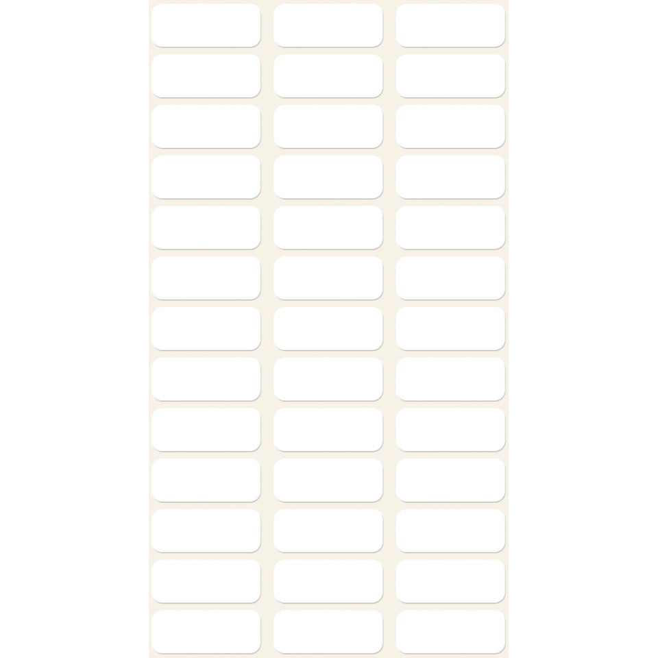 Vielzwecketiketten, 20x8mm, 234 Stück, weiß AVERY ZWECKFORM 3073