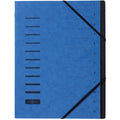 Ordnungsmappe, 12-teilig, blau PAGNA 40059-02 PAGNA 40059-02 .Gummizug