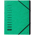 Ordnungsmappe, 12-teilig, grün PAGNA 40059-03 PAGNA 40059-03  Gummizug