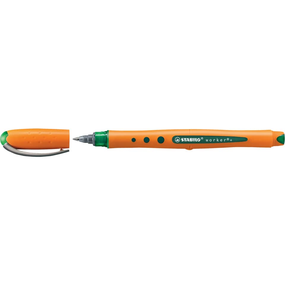 Tintenroller worker®+ fine, 0,3 mm, grün STABILO 2016/36 STABILO 2016/36  0.3mm