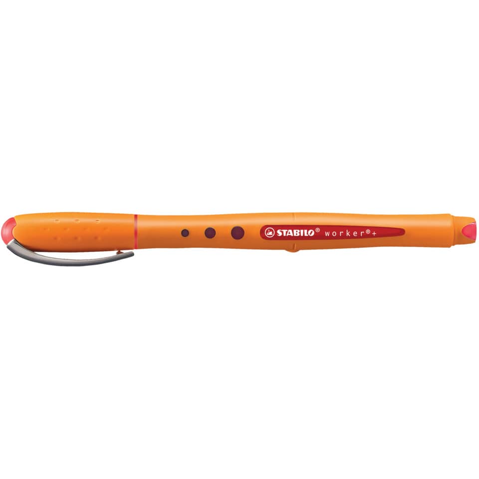 Tintenroller worker®+ fine, 0,3 mm, rot STABILO 2016/40 STABILO 2016/40  0.3mm