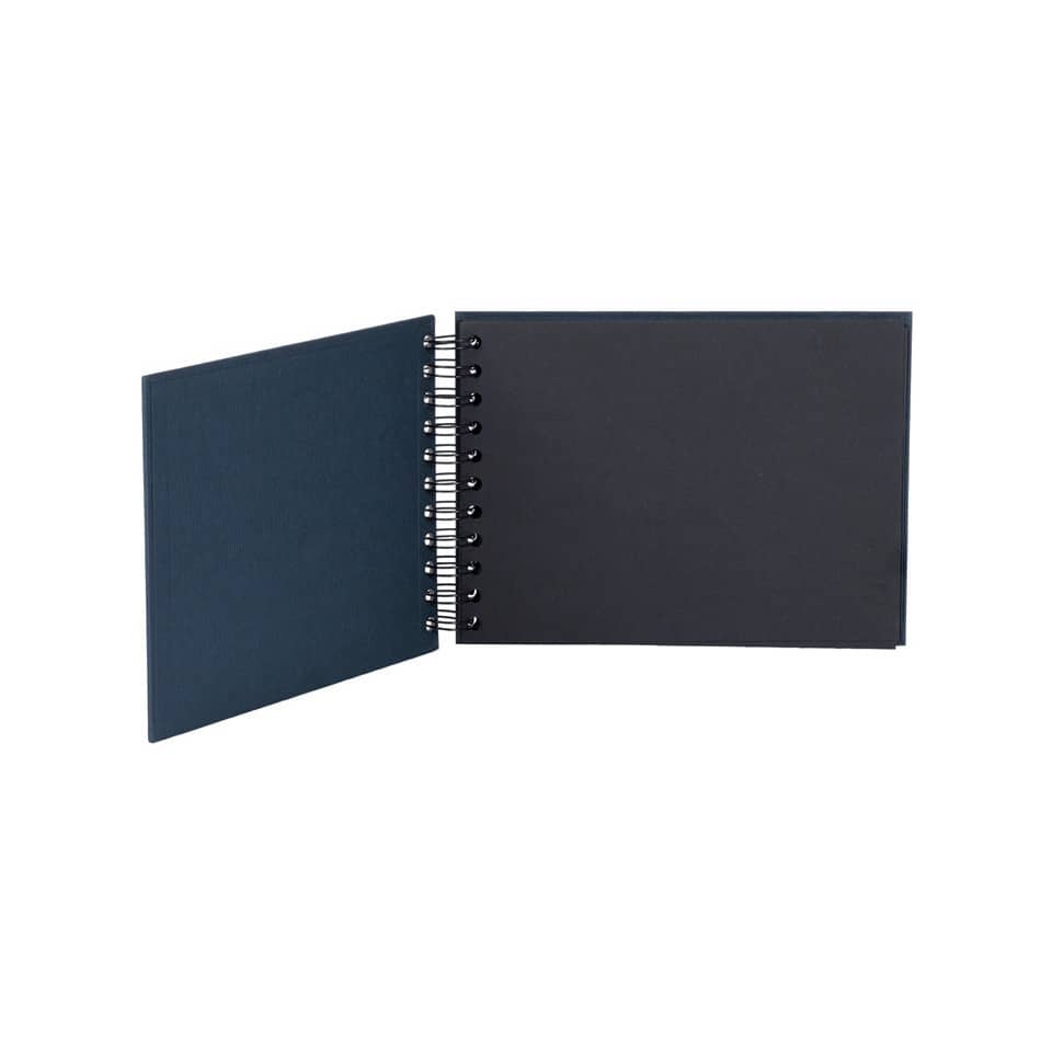 Fotospiralbuch Soho, 195x145mm, navy RÖSSLER 1329452900 RÖSSLER 1329452900  40Seiten