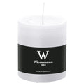Stumpenkerze, 80x68mm, weiß D-LUX MARBLE 281003.004