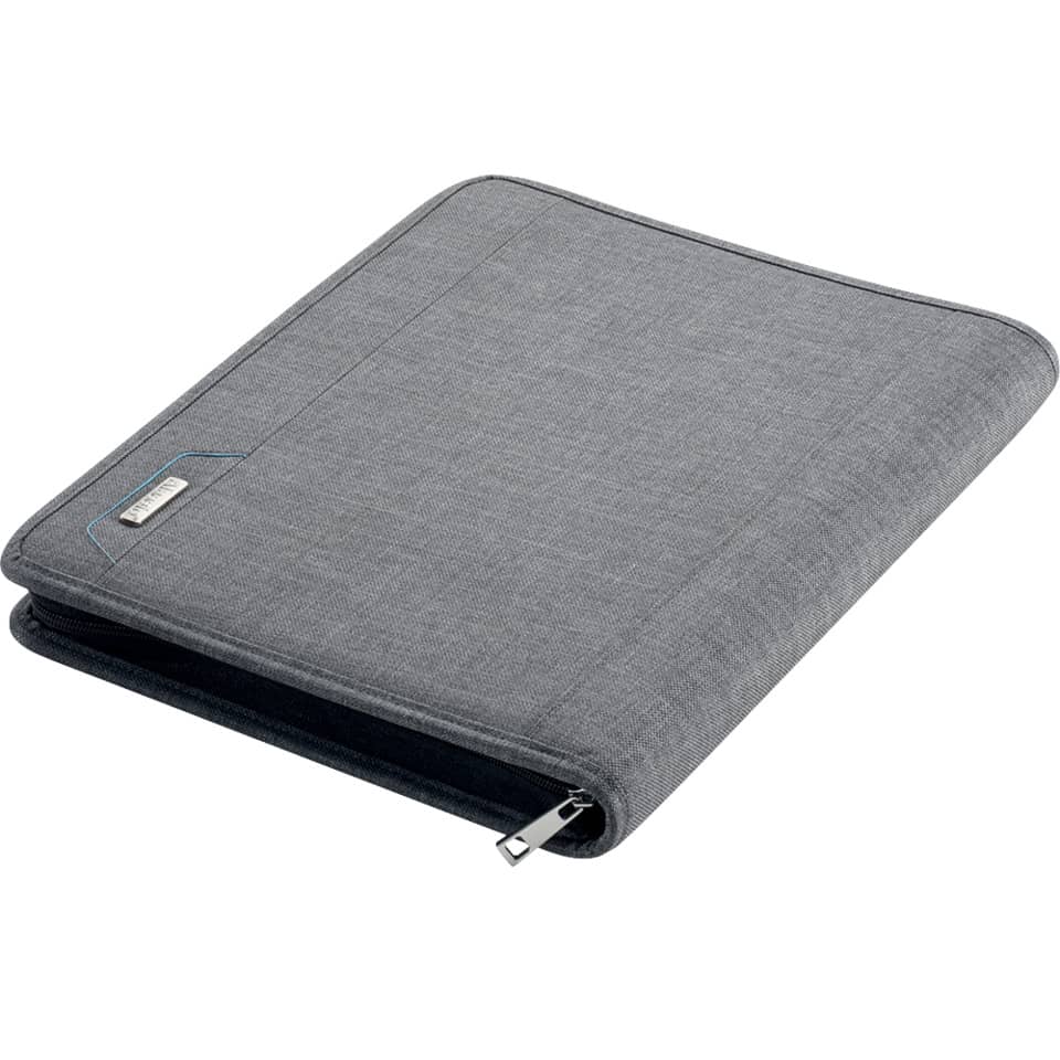 Orgamappe A4 LAZIO, 285 x 360 x 50 mm, Polyester, grau ALASSIO 30116 ALASSIO 30116 28,5x36x5cm