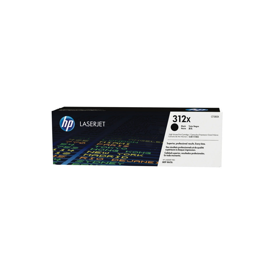 Lasertoner Nr. 312X, 4.400 Seiten, schwarz HP CF380X