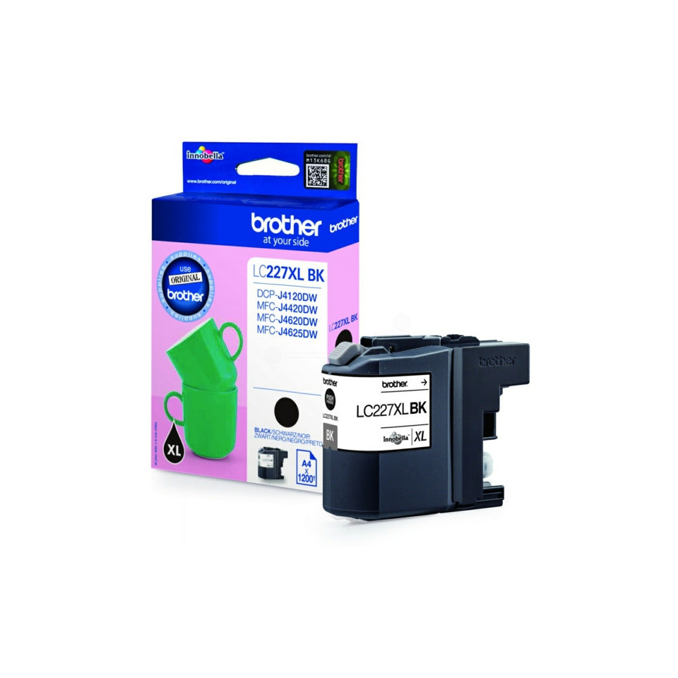 Inkjetpatrone HY, schwarz BROTHER LC227XLBK