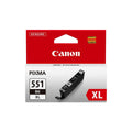 Inkjetpatrone CLI-551BK schwarz   11ml XL CANON 6443B001