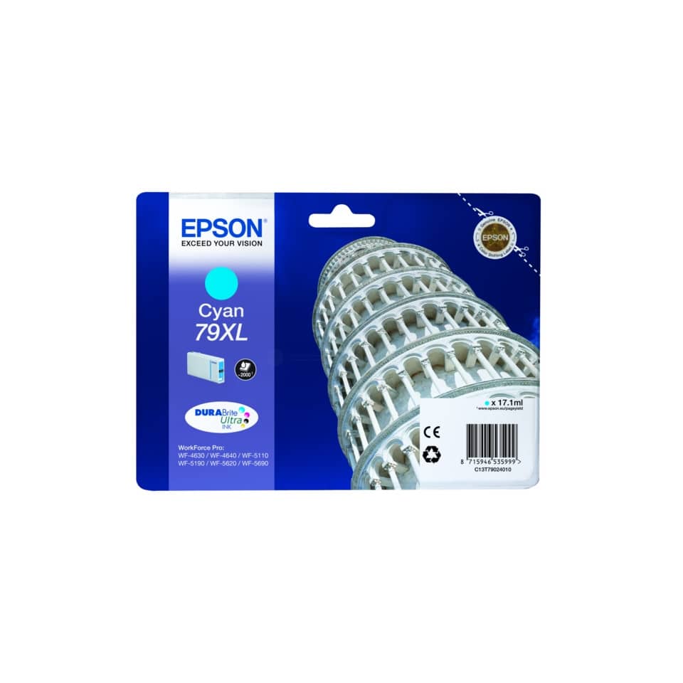 Inkjetpatrone Nr. 79XL cyan EPSON C13T79024010