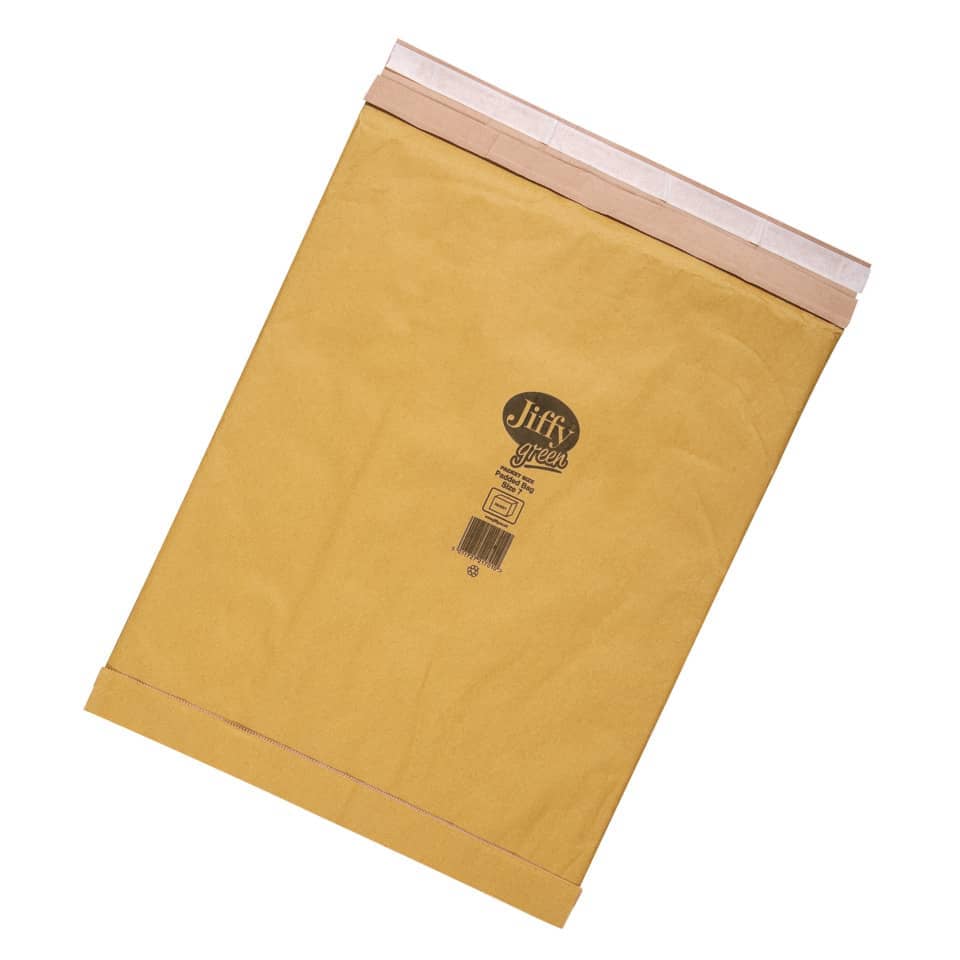 Polsterversandtasche, Typ 7, 356x483mm, braun JIFFY 30001317