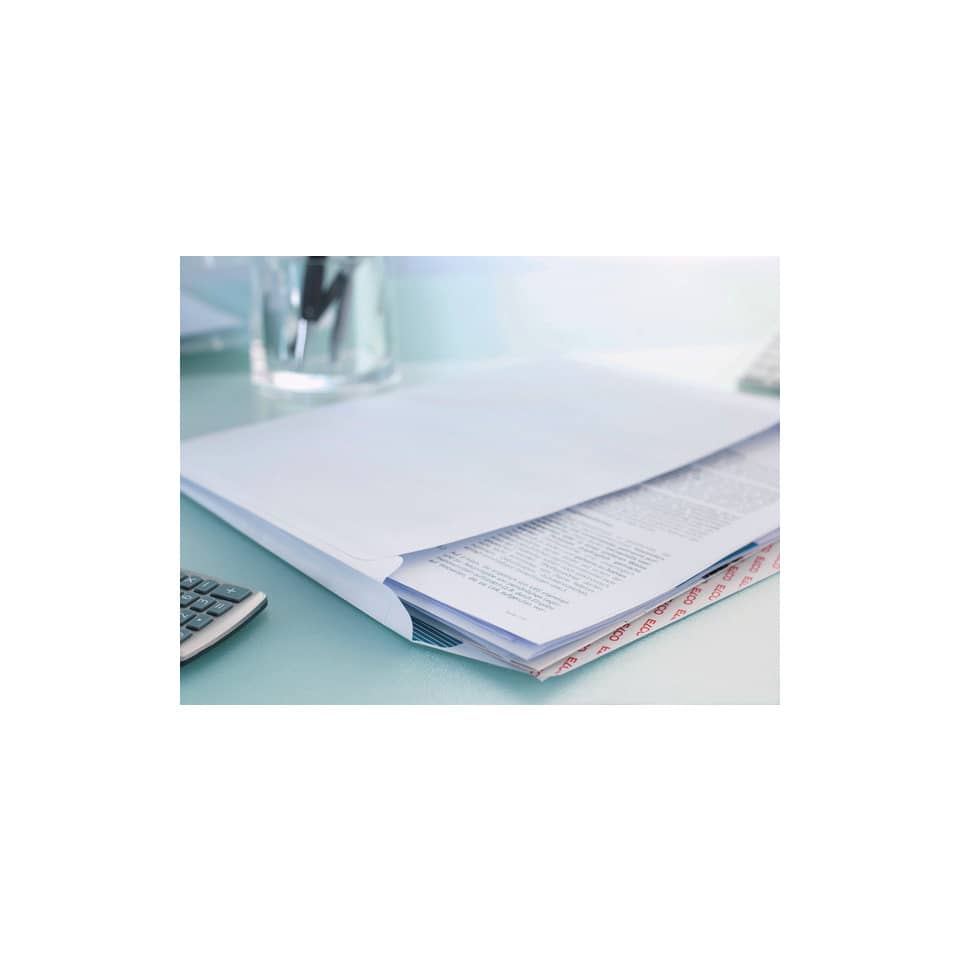 Briefumschlag, B5, 120g/m², haftklebend, 250 Stück, weiß ELCO 48583 ELCO 48583 250ST m.Falte Documento