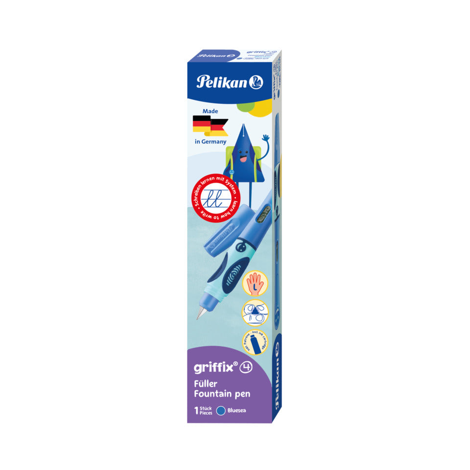 Füllfederhalter griffix L, Linkshänder, blau PELIKAN 300008681 PELIKAN 300008681 805629 Griffix Links