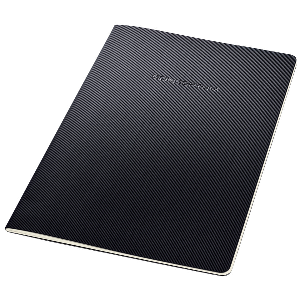 Notizheft, A4, liniert, schwarz CONCEPTUM CO861 CONCEPTUM CO861 Softcover