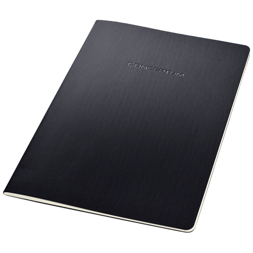 Notizheft Softcover, A4, kariert, schwarz CONCEPTUM CO860 CONCEPTUM CO860 Softcover