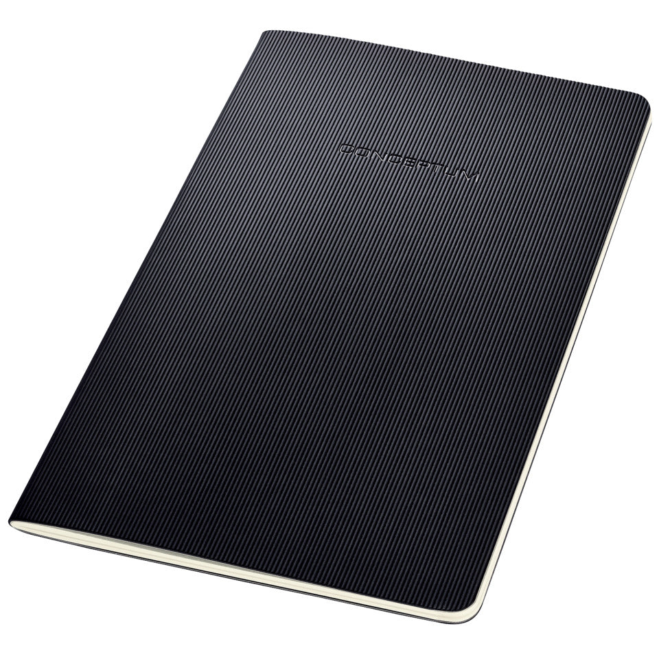 Notizheft Softcover, A5, kariert, schwarz CONCEPTUM CO862 CONCEPTUM CO862 Softcover