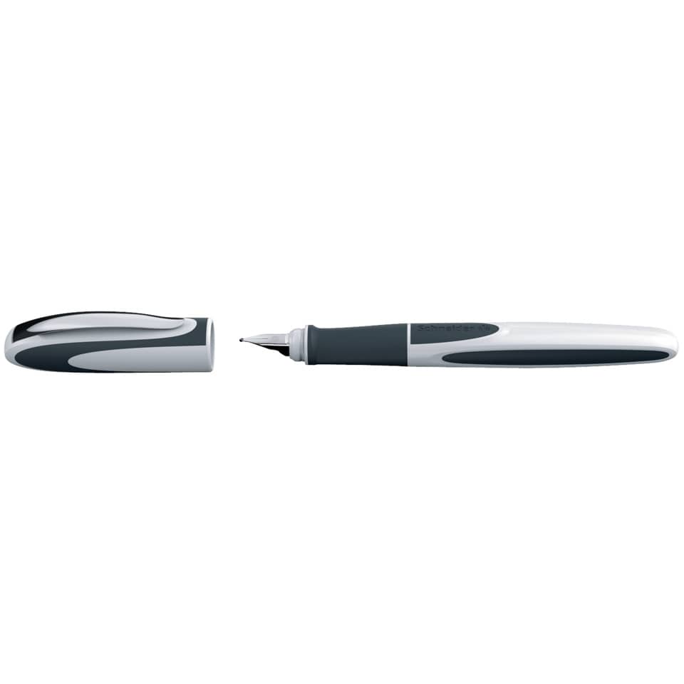 Füllhalter Ray, M, weiß-dunkelgrau SCHNEIDER 50-168249 SCHNEIDER 168249