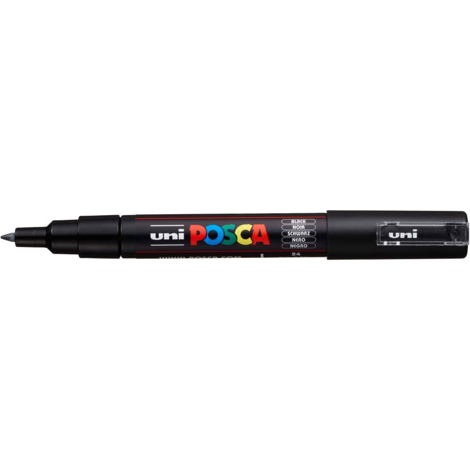 Pigmentmarker UniPosca PC-1MC, schwarz UNI-BALL 186799 UNI-BALL 186799 PC1MC
