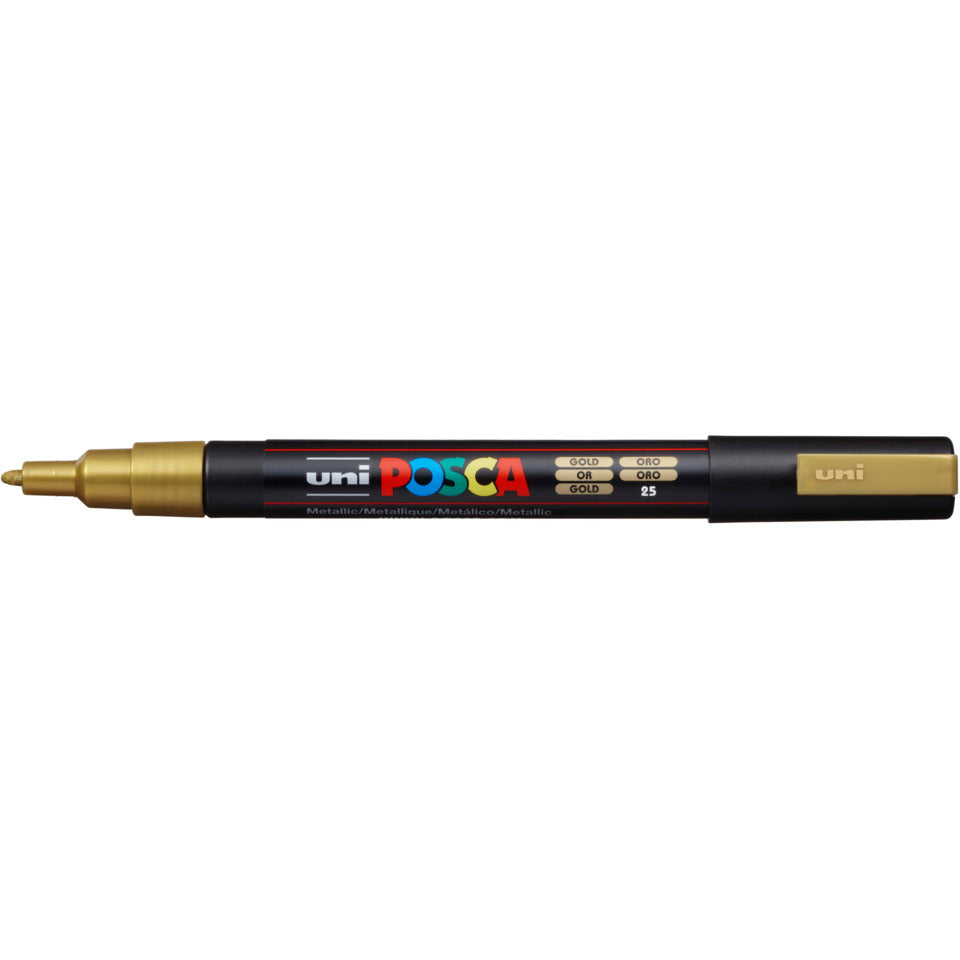Pigmentmarker Uni Posca PC-3M, gold UNI-BALL 186581 UNI-BALL 186581 PC-3M