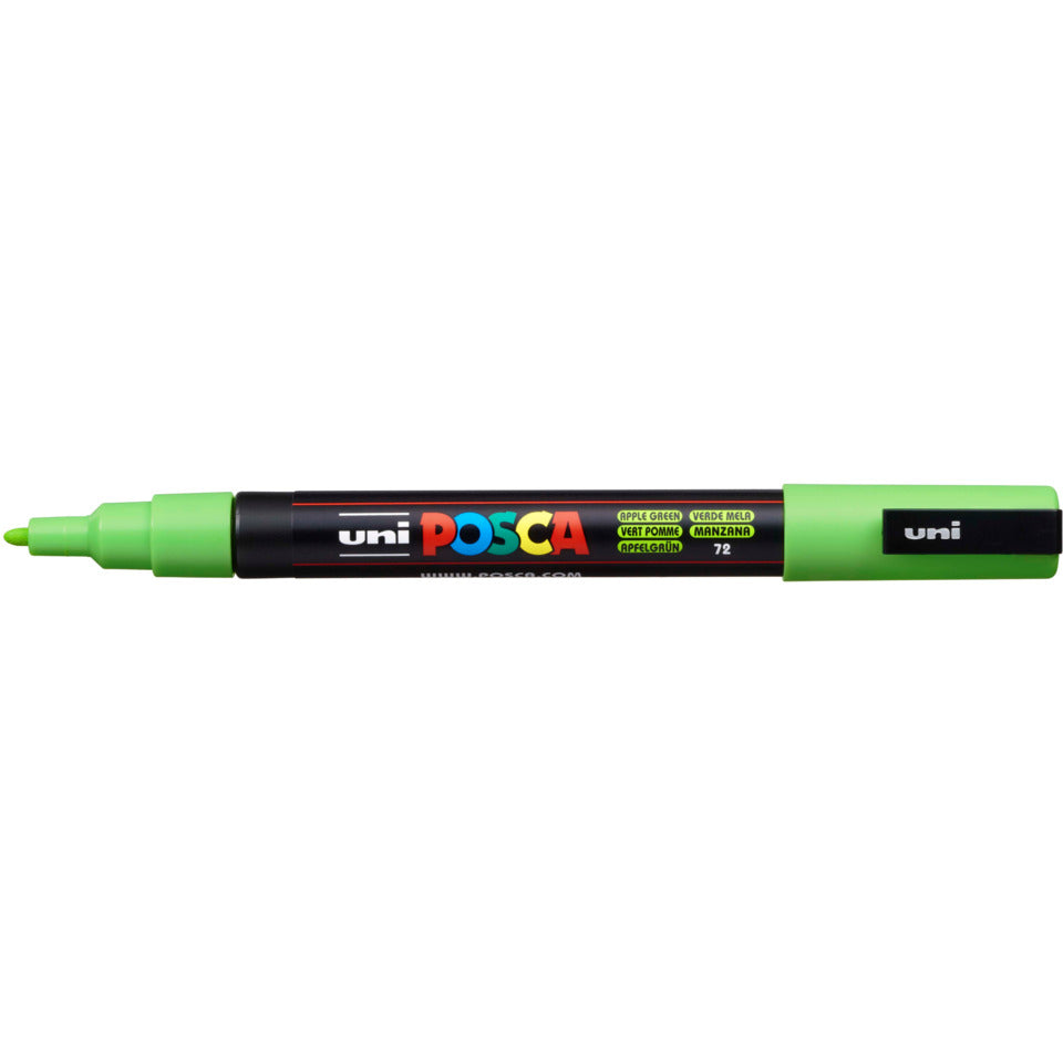 Pigmentmarker Uni Posca PC-3M, apfelgrün UNI-BALL 186570 UNI-BALL 186570 PC-3M