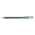 Gel-Tintenroller Dual Metallic Glitzer K110, 0,5mm, grün metallic blau PENTEL K110-DDX