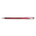 Gel-Tintenroller Dual Metallic Glitzer K110, 0,5mm, pink metallic pink PENTEL K110-DPX