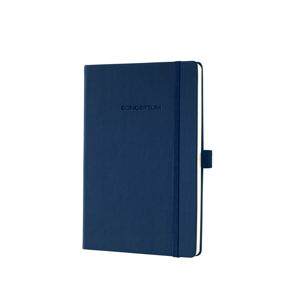 Notizbuch, ca. A5, Hardcover, kariert, dunkelblau SIGEL CO656 CONCEPTUM CO656 Hardcover