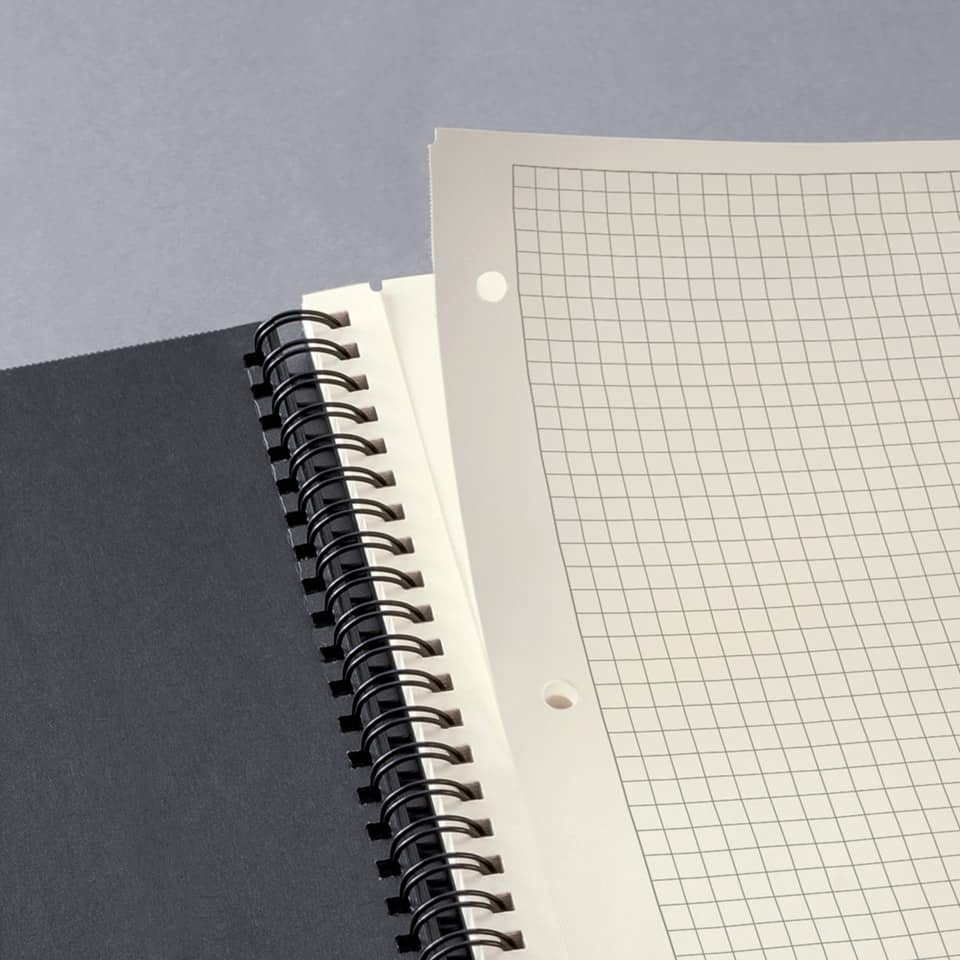 Collegeblock, A4, 160 Seiten, kariert, schwarz CONCEPTUM CO820 CONCEPTUM CO820 o.Reg. Hardcover