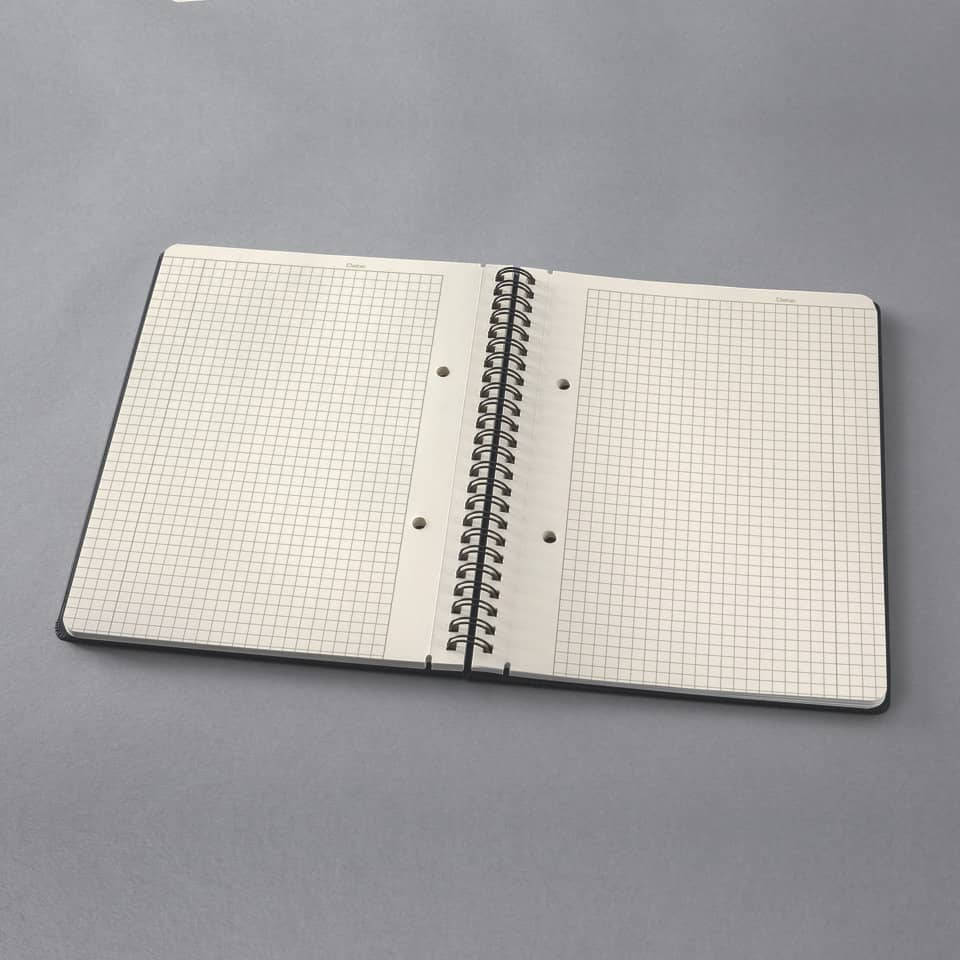 Collegeblock, A5, 160 Seiten, kariert, schwarz CONCEPTUM CO822 CONCEPTUM CO822 o.Reg. Hardcover