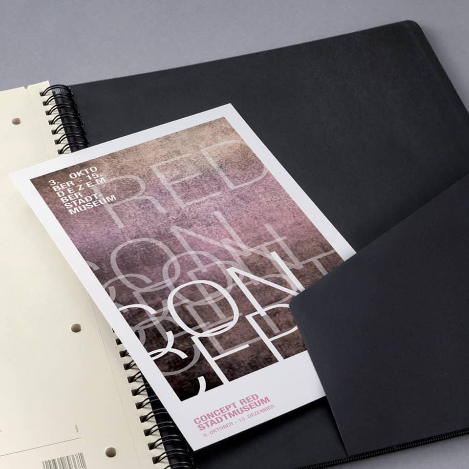 Collegeblock, A5, 160 Seiten, kariert, schwarz CONCEPTUM CO822 CONCEPTUM CO822 o.Reg. Hardcover