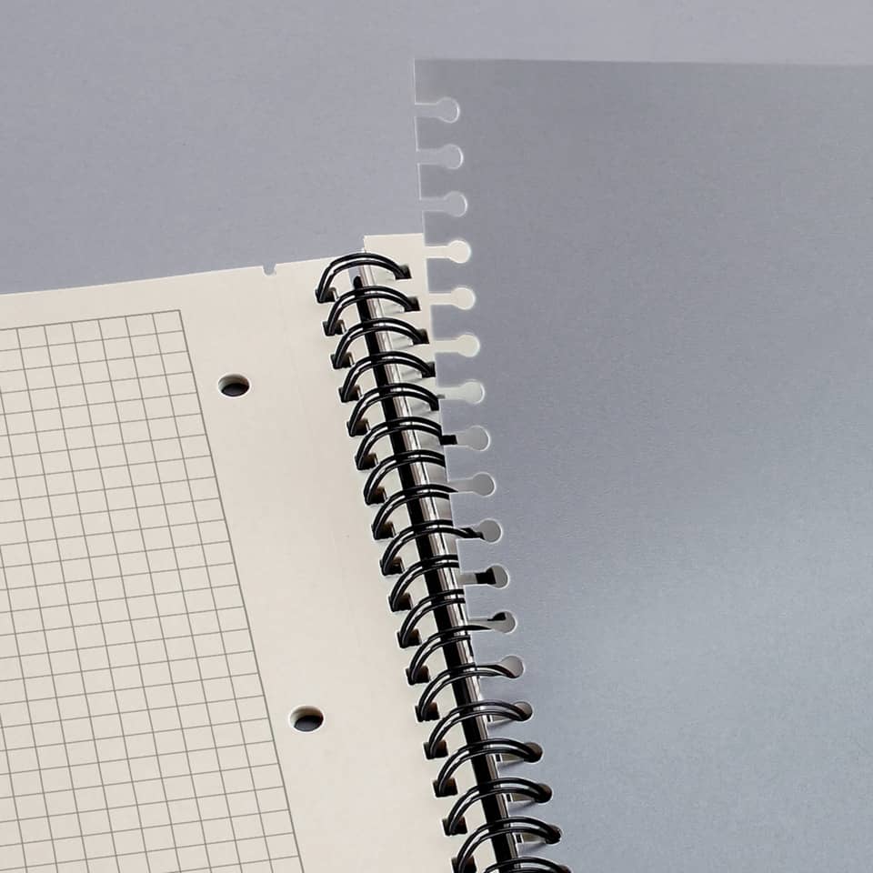 Collegeblock mit Register, A4, 160 Seiten, kariert, schwarz CONCEPTUM CO840 CONCEPTUM CO840 mit Reg. Hardcover