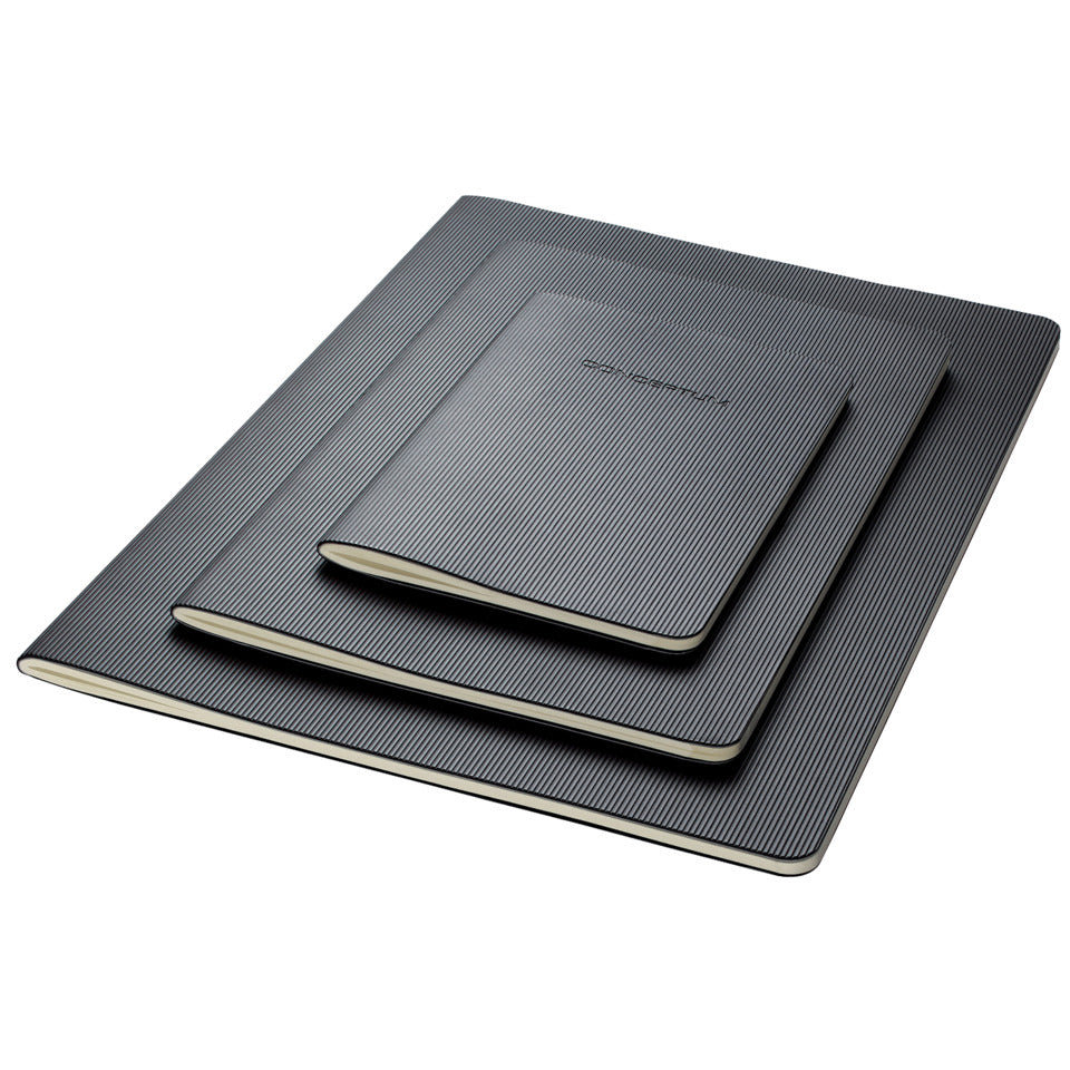 Notizheft Softcover, A4, kariert, schwarz CONCEPTUM CO860 CONCEPTUM CO860 Softcover