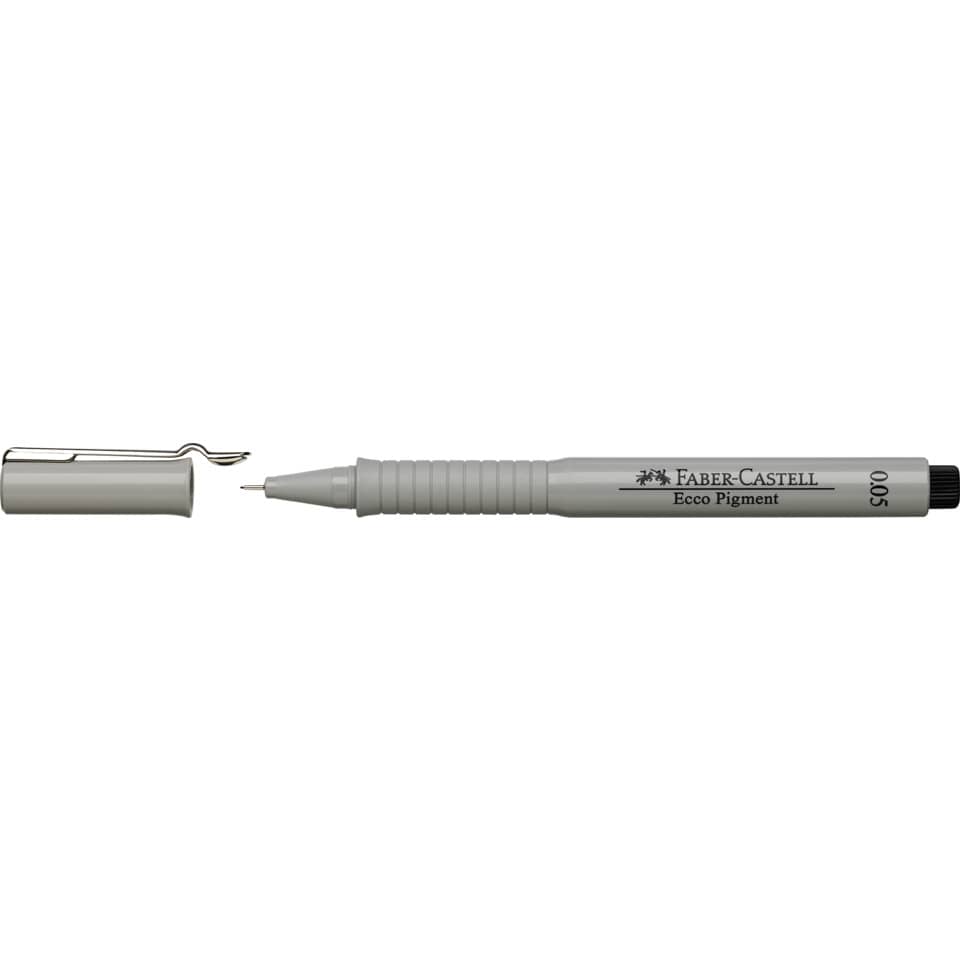 Pigmentliner Ecco 0,05mm schwarz FABER CASTELL 166099