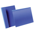 Kennzeichnungstasche mit Falz A4 quer, dunkelblau, 50 Stück DURABLE 172307