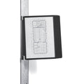 Sichttafelsystem VARIO® MAGNET WALL 10, schwarz, 10 Sichttafeln A4 DURABLE 591801 DURABLE 591801 VARIO