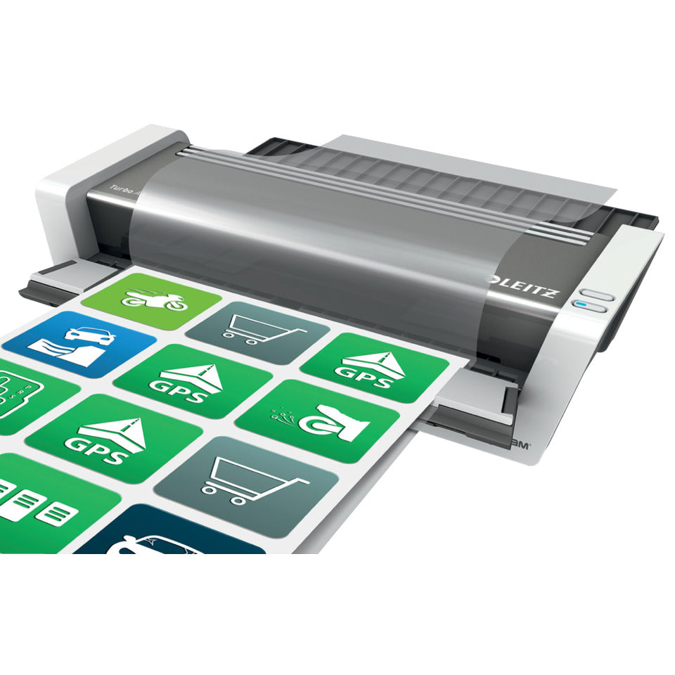 Laminator iLAM Touch 2 Turbo A3, 80-250my, weiß hochglanz/anthrazit LEITZ 7520-00-00