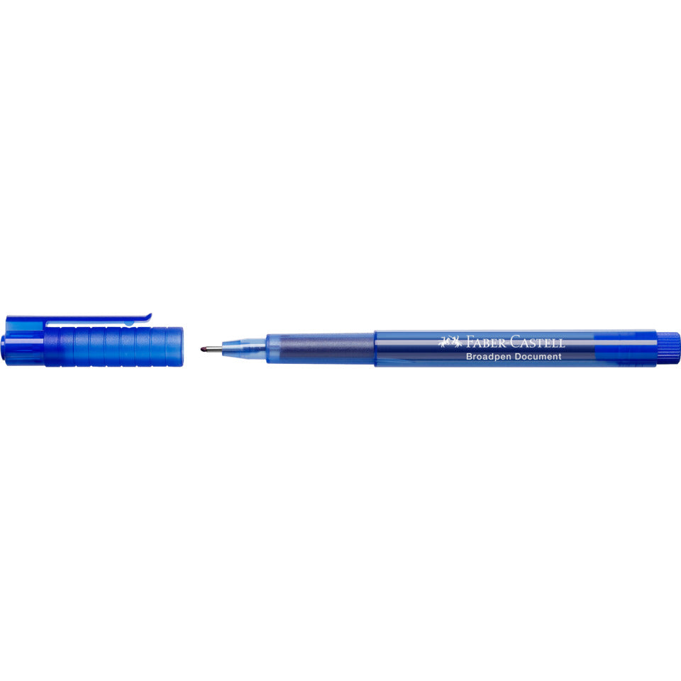 Fineliner Broadpen, 0,8mm, blau FABER CASTELL 155451 FABER CASTELL 155451  0.8mm