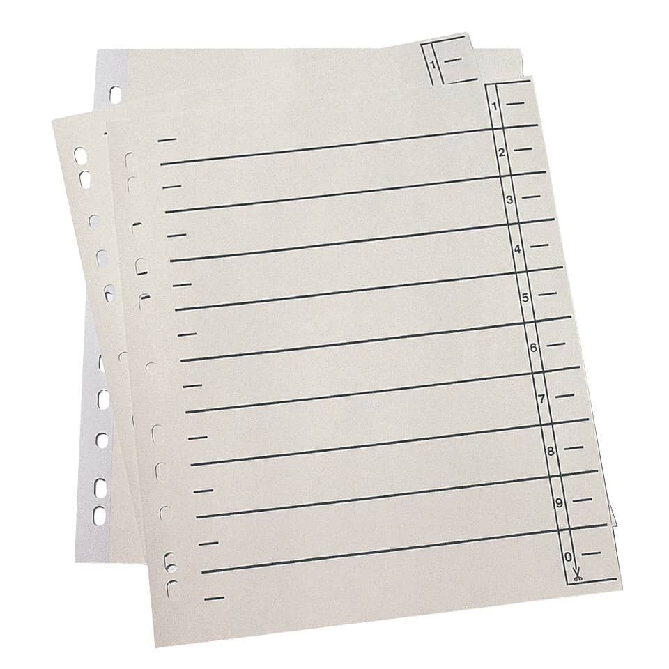 Trennblatt, A4, 100 Stück, chamois  9521108100
