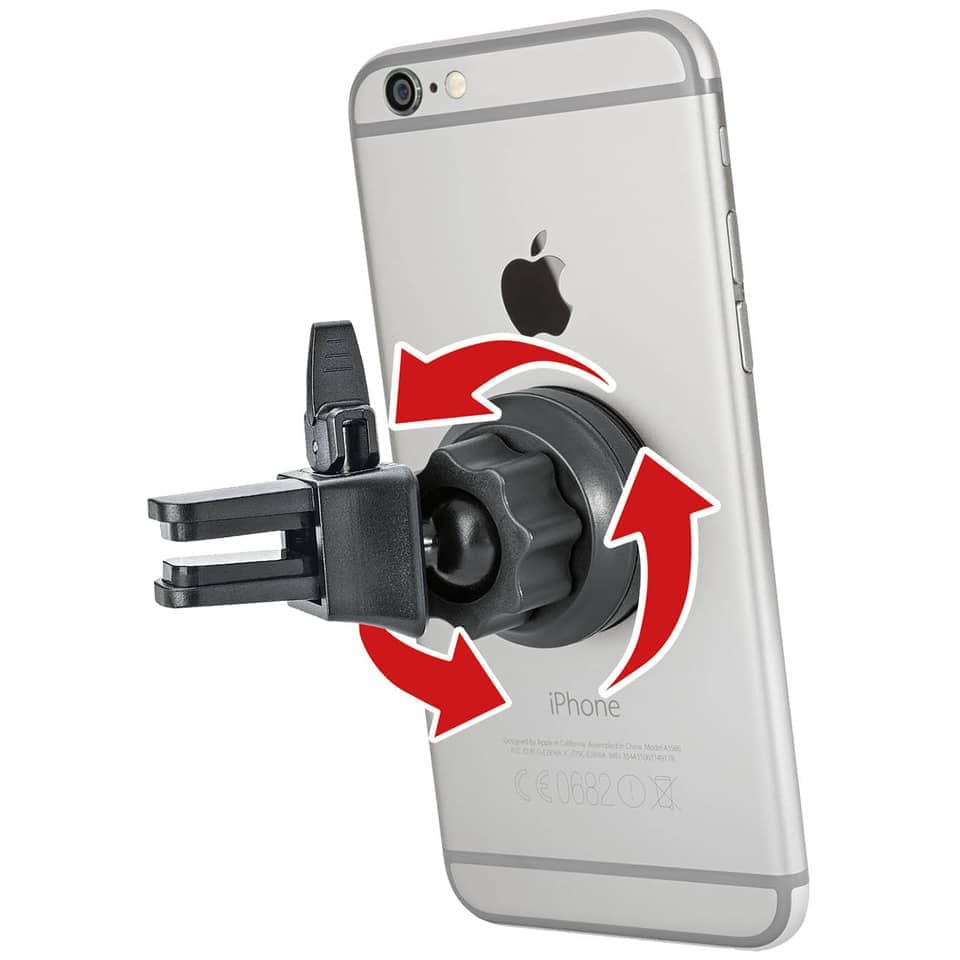 Smartphone-Halter Dock-it, magnetisch, schwarz WEDO 60 06001 WEDO 60 06001 magnetisch