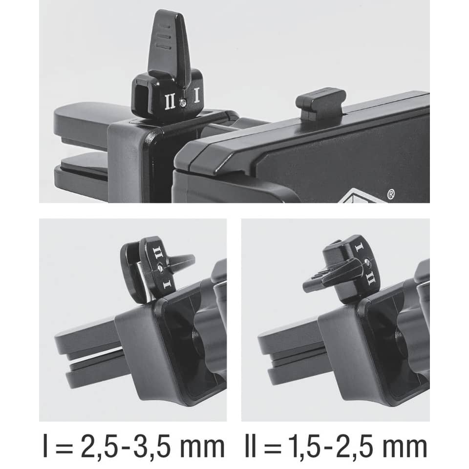 Smartphone-Halter Clip-it, schwarz WEDO 60 06101 WEDO 60 06101/60 05101 zum Klemmen