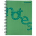 Collegeblock, A4, 140 Blatt, PP, kariert, grün DONAU 7525201-06 DONAU 7525201-06 140BL 80g