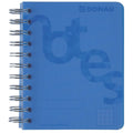 Collegeblock, A6, 140 Blatt, PP, kariert, blau DONAU 7527201-10 DONAU 7527201-10 140BL 80g